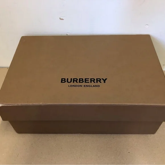 Burberry Sturges Tape Detail Leather Oxford Shoes - Picture 10 of 10